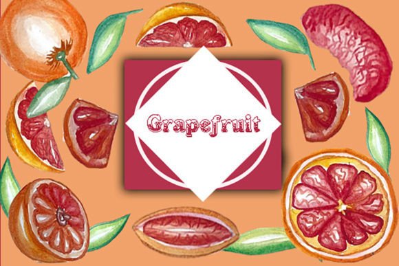 Bringing Freshness to Your Brand: The Strategic Value of Watercolor Grapefruit Clipart