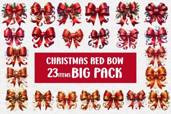 Christmas Bow Clipart Bundle: A Practical Evaluation