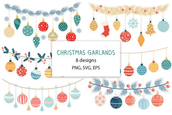 Christmas Garlands Collection: A Practical Asset for Festive Design Workflows