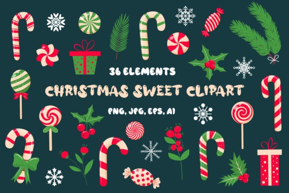 Christmas Sweet Clipart: A Practical Asset for Creative Workflows