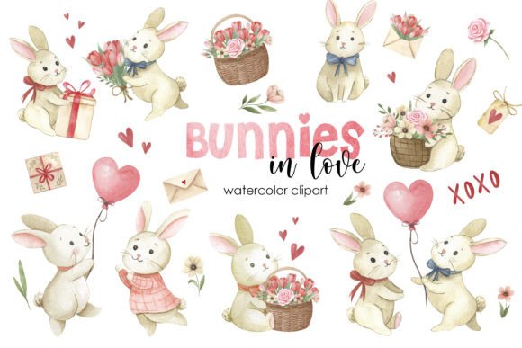 Cute Bunnies Valentine s Day Clipart: A Strategic Asset for Creative Professionals