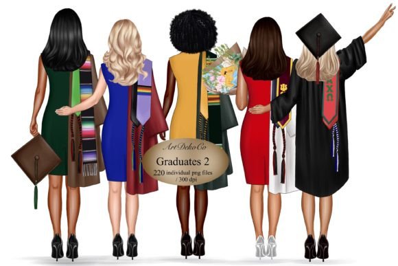 Graduation Clipart, Graduating Girls: A Practical Guide to Choosing Quality Assets