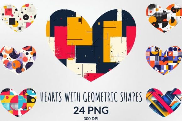 Hearts with Geometric Shapes Sublimation: A Practical Guide for Creators