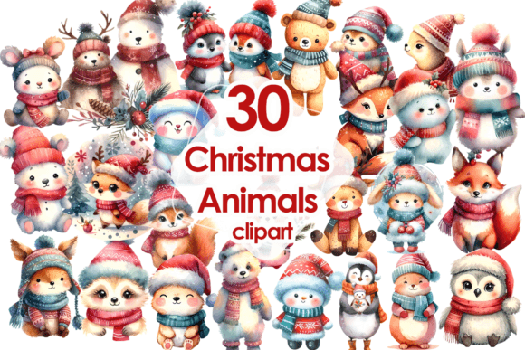 Watercolor Christmas Animals Sublimation: A Creative Guide for Crafters and Designers